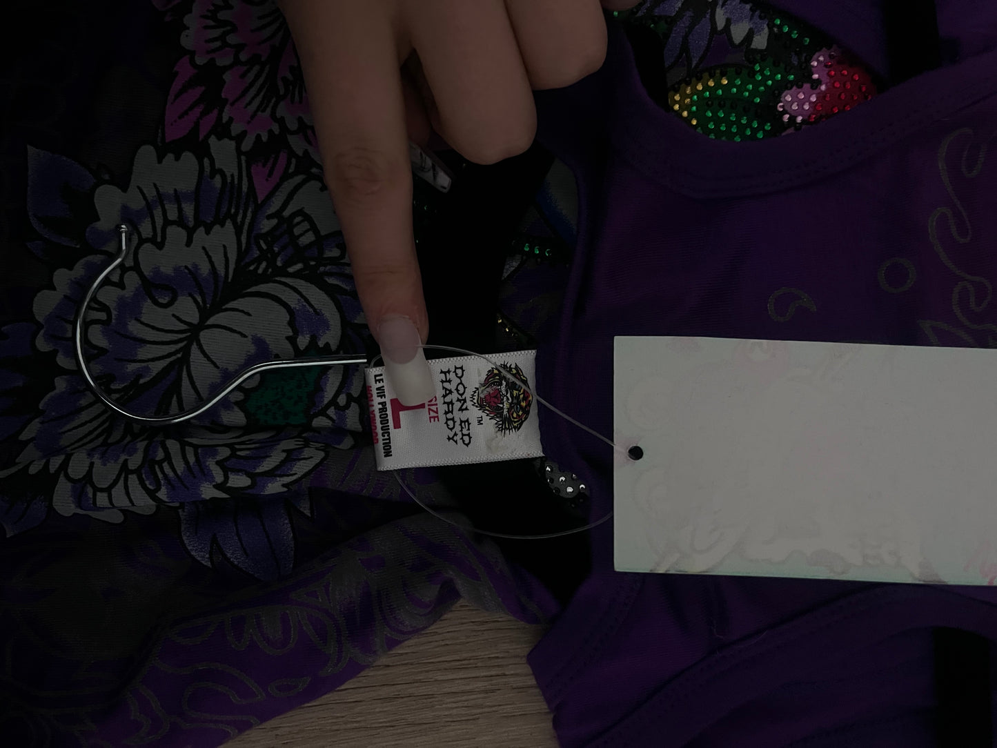 ed hardy mini dress