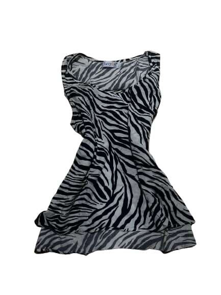 zebra print tank