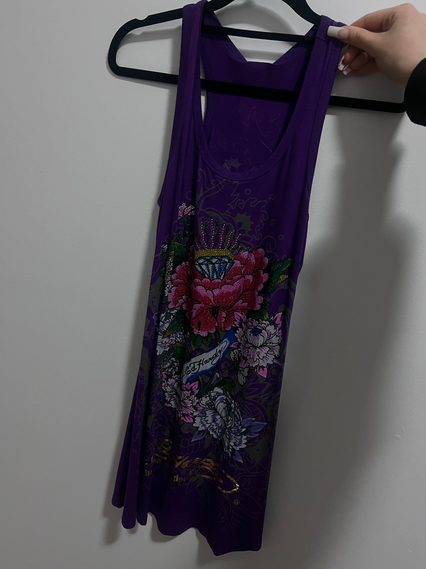 ed hardy mini dress