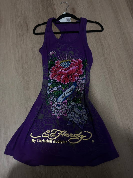 ed hardy mini dress